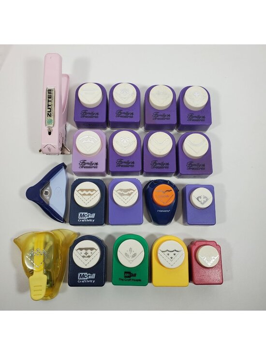 Family Treasures Other - Paper Punches Lot Zutter McGill Fiskars Family Treasures Decorative Corner Edge